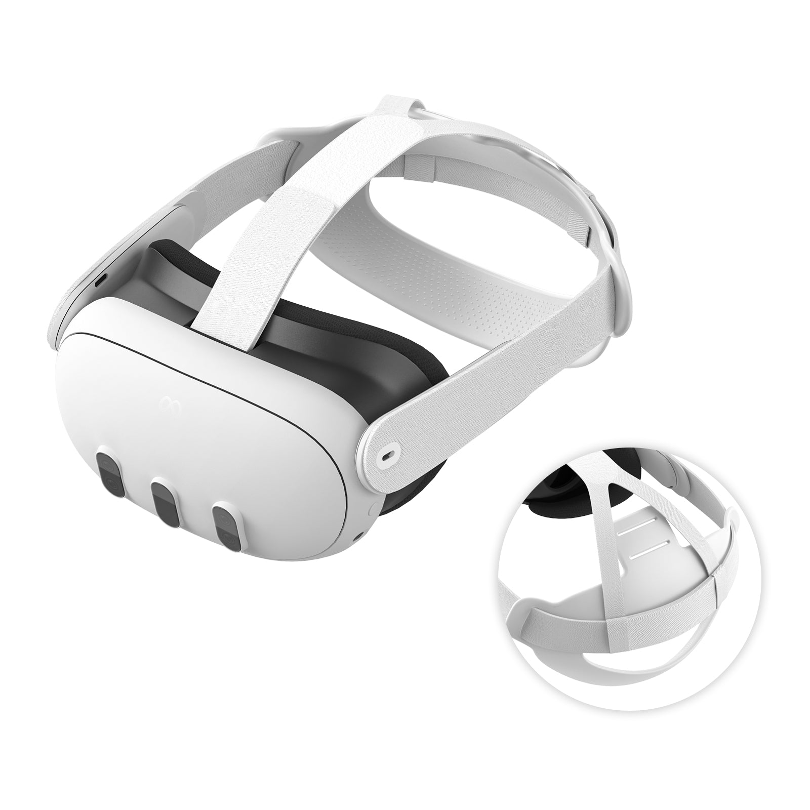 VR Head Strap Pad for Meta Quest 3 Quest 2 Headset Accessories, TPU Head  Strap Cushion for Oculus Quest 3 / Vision Pro Original Head Strap, Bracket