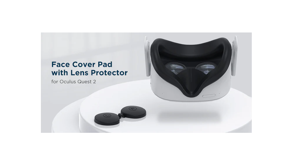 Silicone Face Cover Pad with Lens Protector