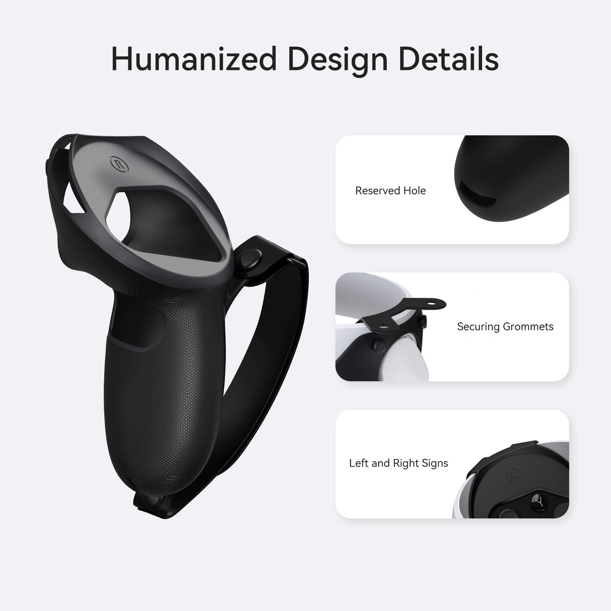 Oculus controller grips